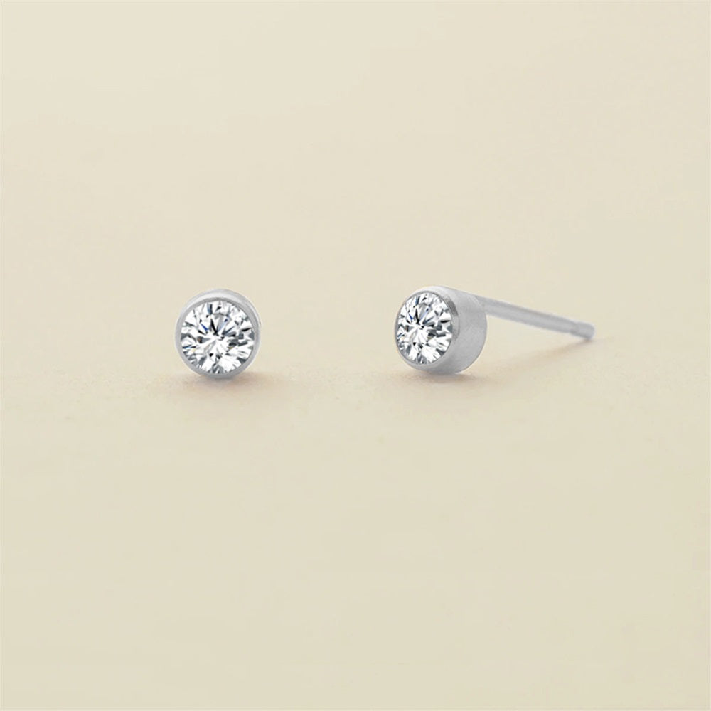 Birthstone Stud Earrings