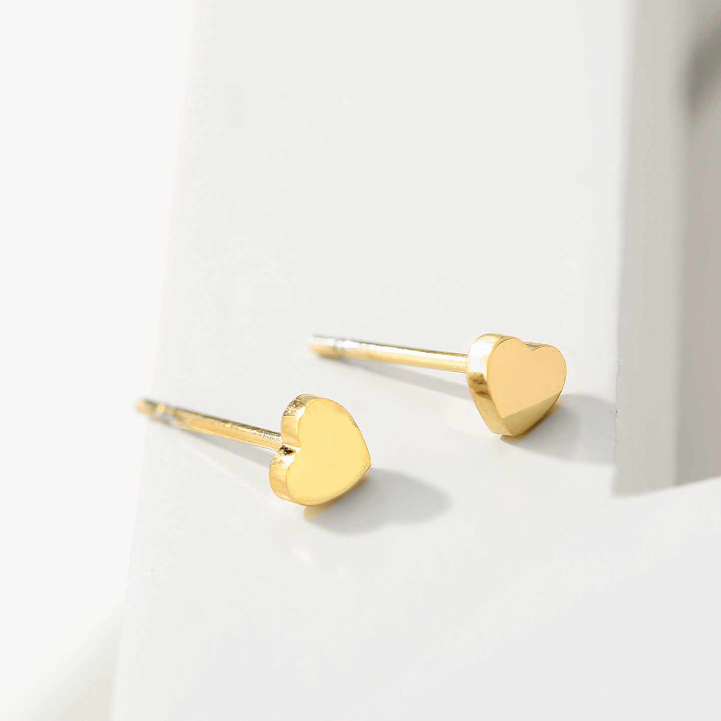 Heart Stud Earrings