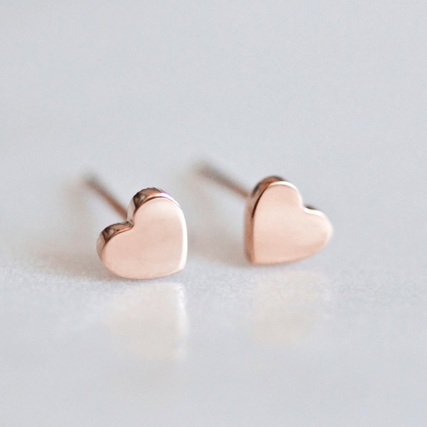 Heart Stud Earrings