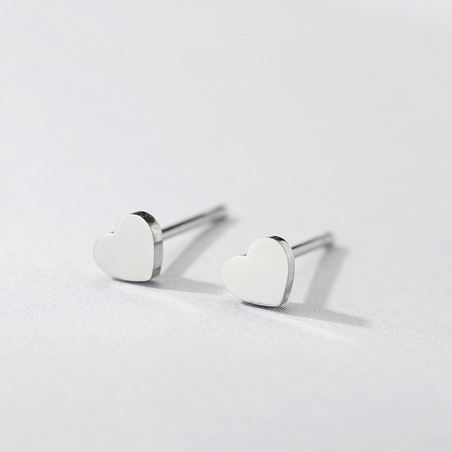 Heart Stud Earrings