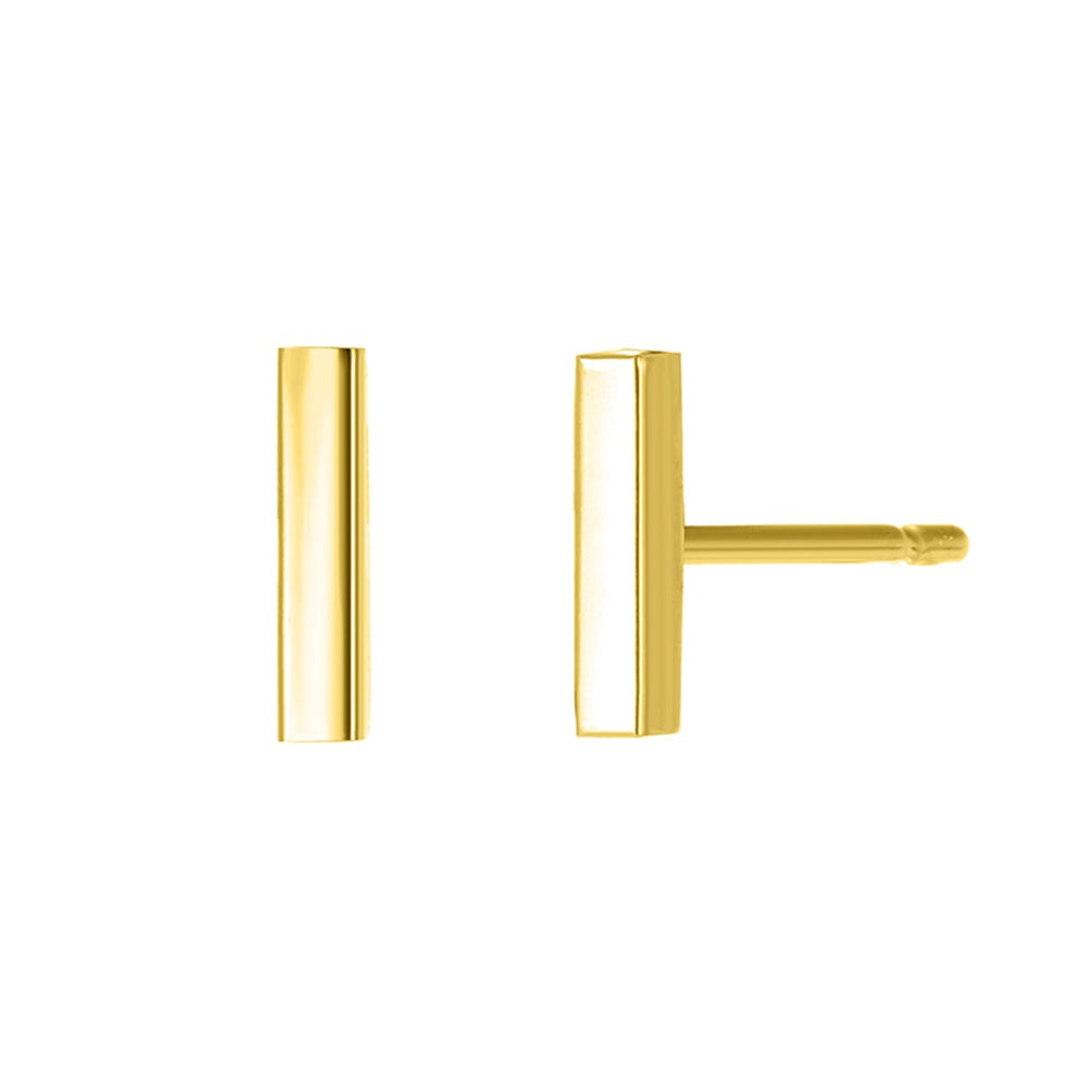 Luxe Bar Stud Earrings