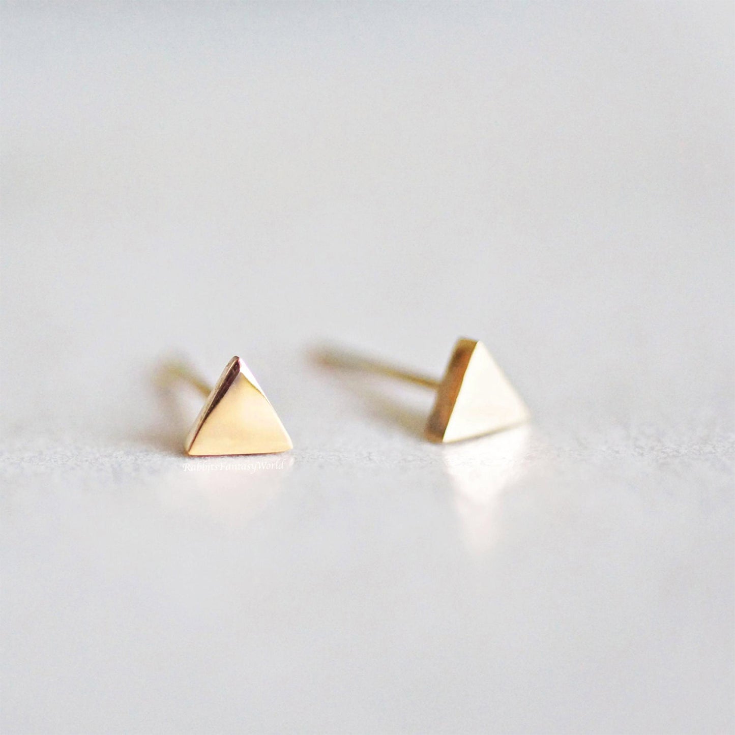 Triangle Stud Earrings