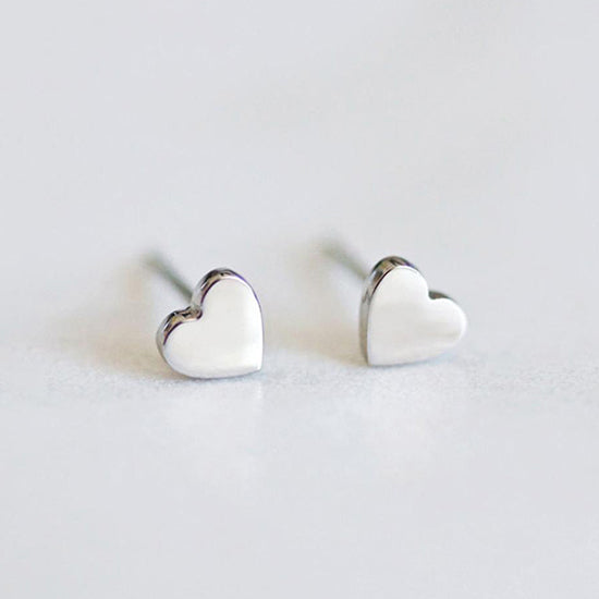 Heart Stud Earrings