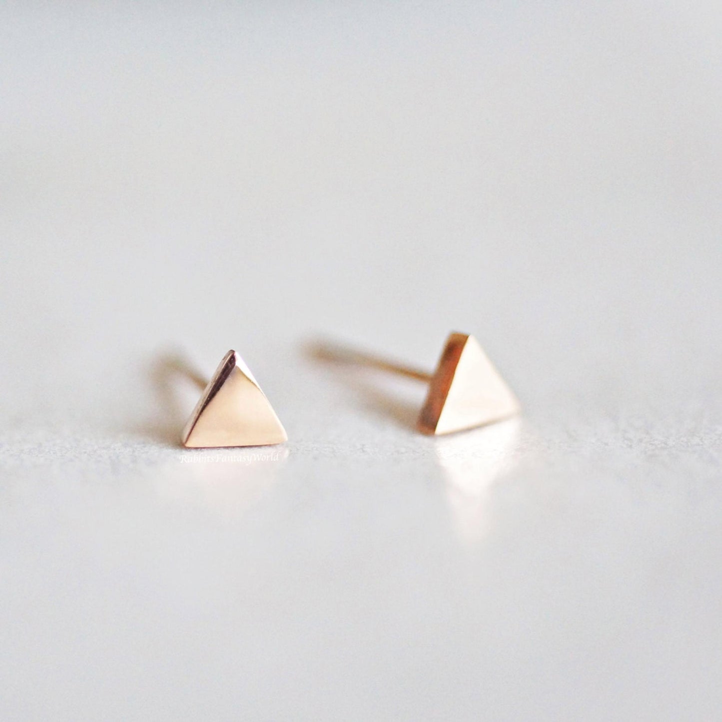 Triangle Stud Earrings