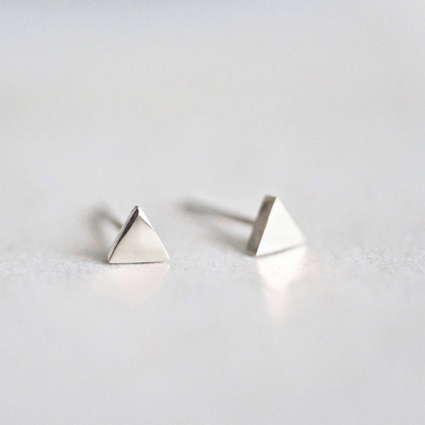 Triangle Stud Earrings