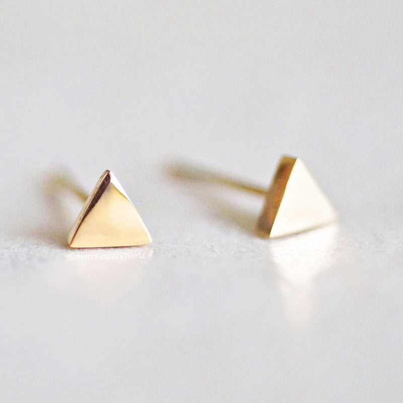 Triangle Stud Earrings