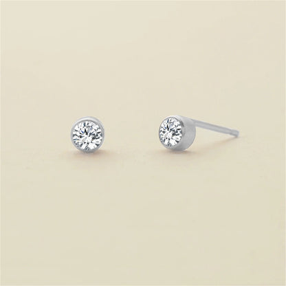 Birthstone Stud Earrings