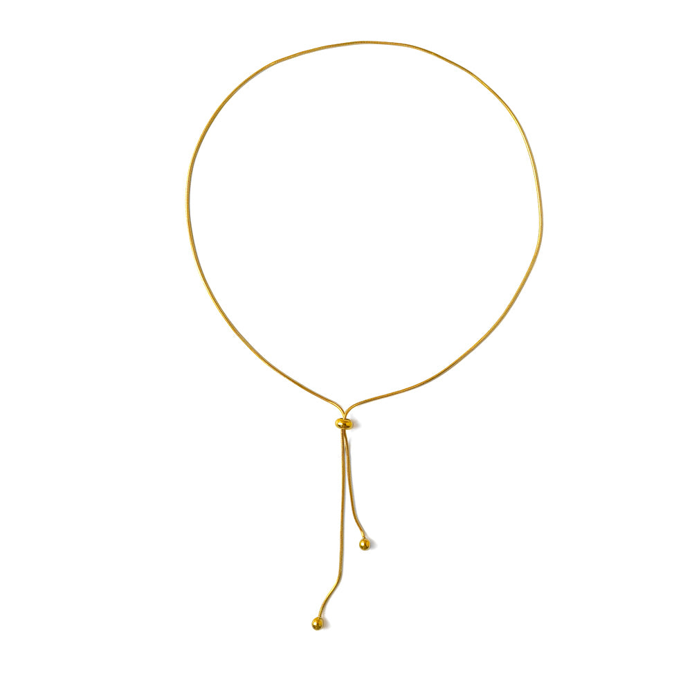 Eterna Gleam Slider Necklace