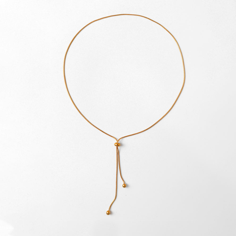 Eterna Gleam Slider Necklace