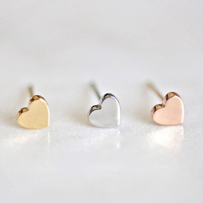 Heart Stud Earrings