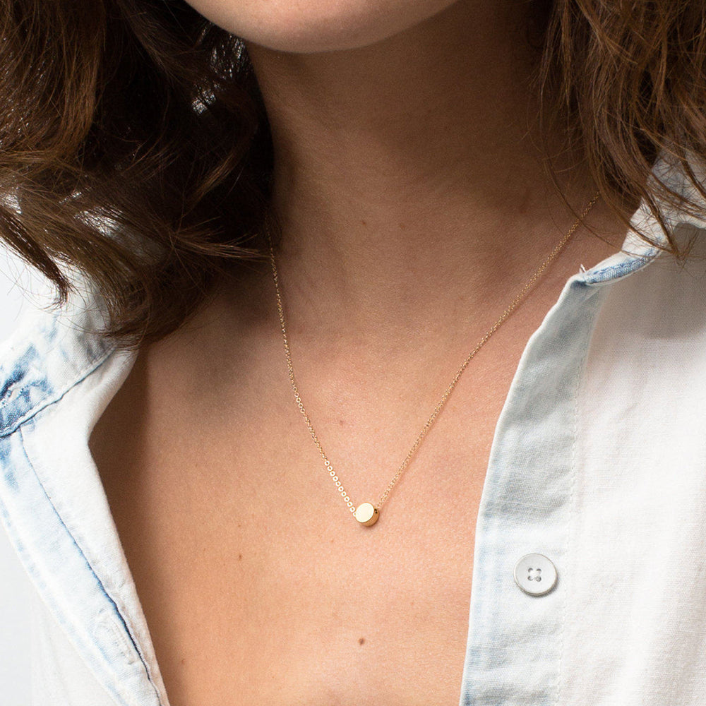 Circle Stud Pendant