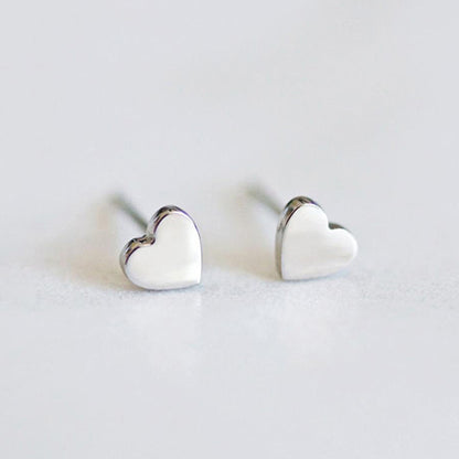 Heart Stud Earrings